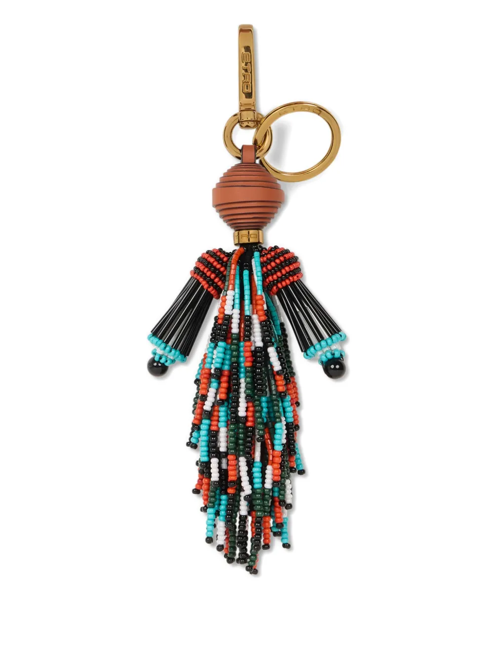 Accesoriu geanta ETRO Beaded Tassel multicolor