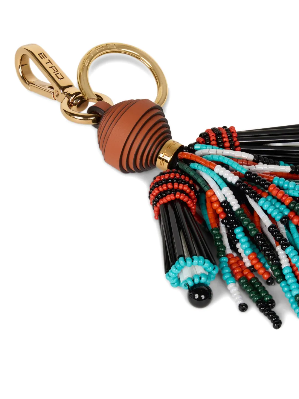Accesoriu geanta ETRO Beaded Tassel multicolor - imagine 4