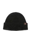 Caciula Eleventy Ribbed-Knit Beanie gri