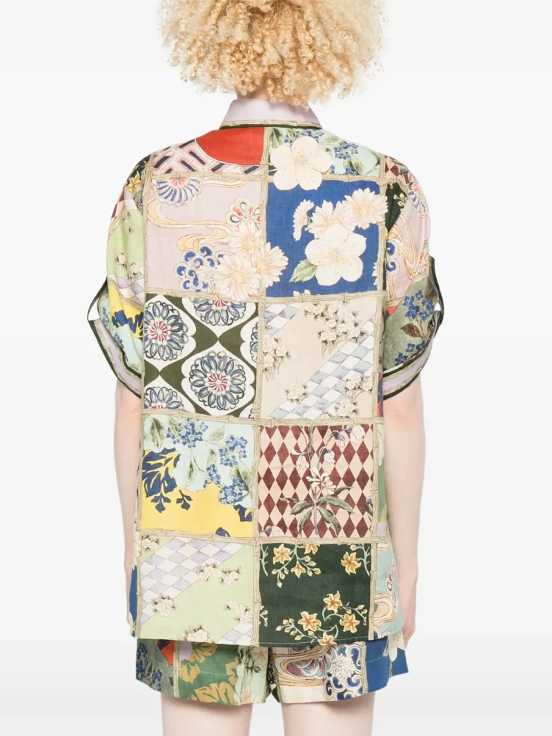 Alternative view of Camasa Alemais Bianca multicolor