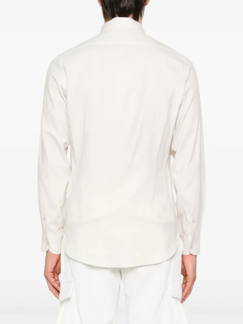 Alternative view of Camasa Eleventy Long-Sleeve Button-Down bej
