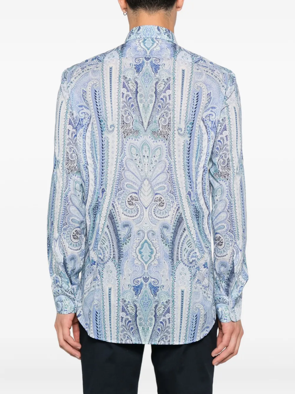 Camasa ETRO Paisley-Print albastru - imagine 2