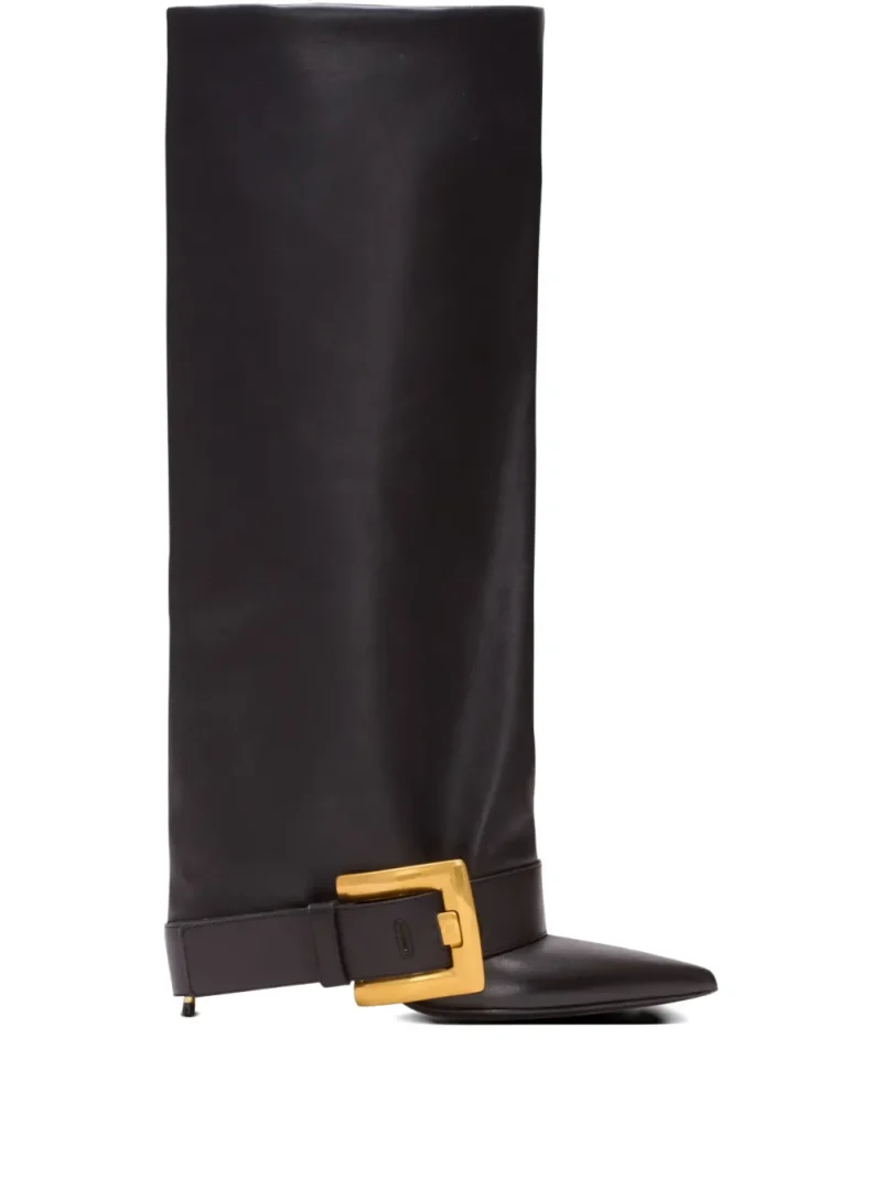 Cizme Balmain 75mm Anthem negru