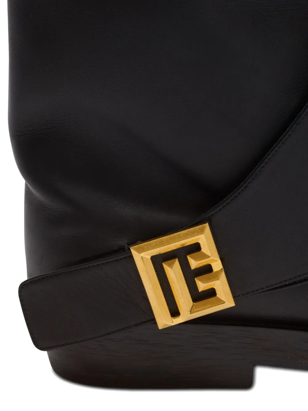 Cizme Balmain Twist negru - imagine 5