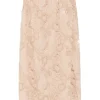 Fusta Fabiana Filippi Lace-Embellished bej