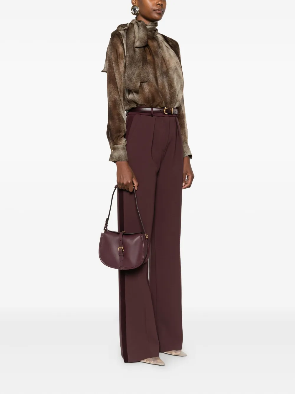 Geanta ETRO Buckle-Fastening Shoulder mov - imagine 3