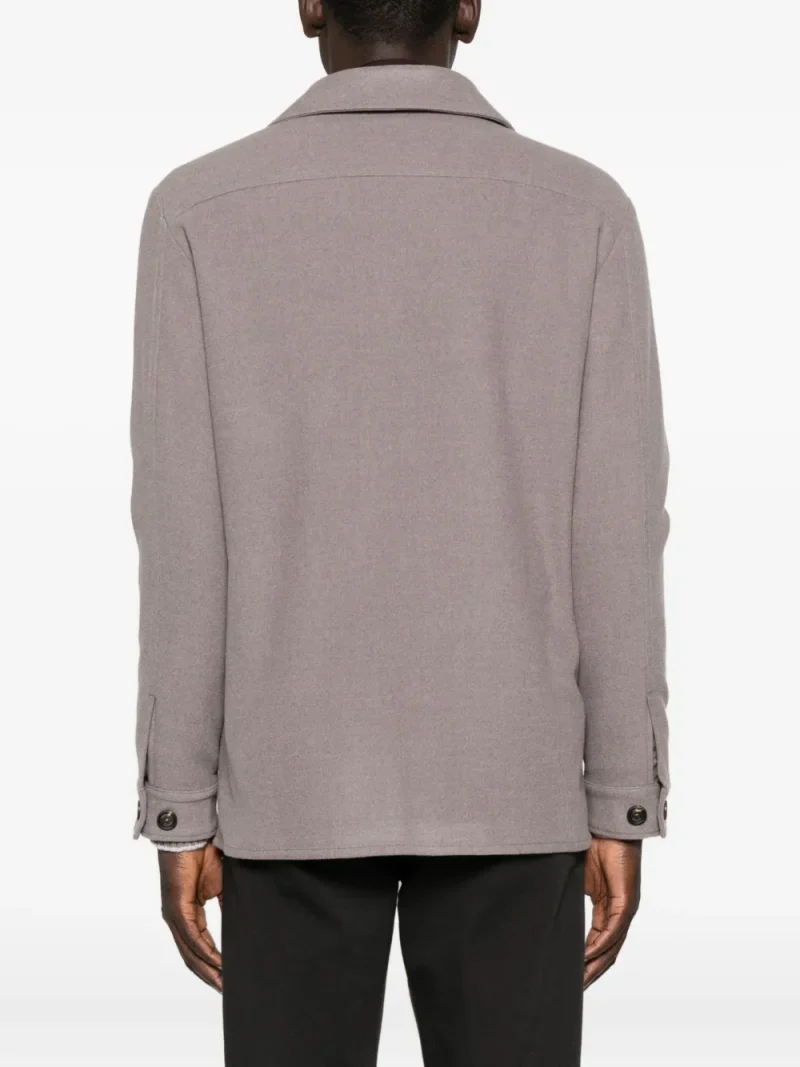 Alternative view of Jacheta Eleventy Button-Fastening Patch-Pocket maro