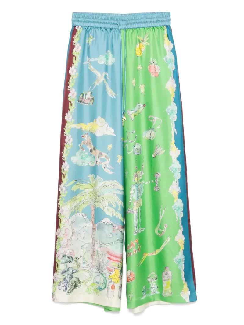 Pantaloni Alemais Daria multicolor