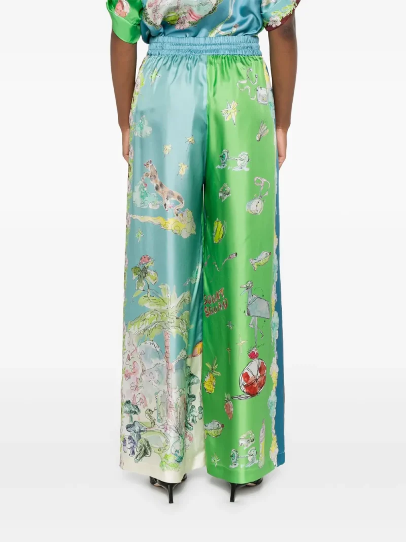 Alternative view of Pantaloni Alemais Daria multicolor