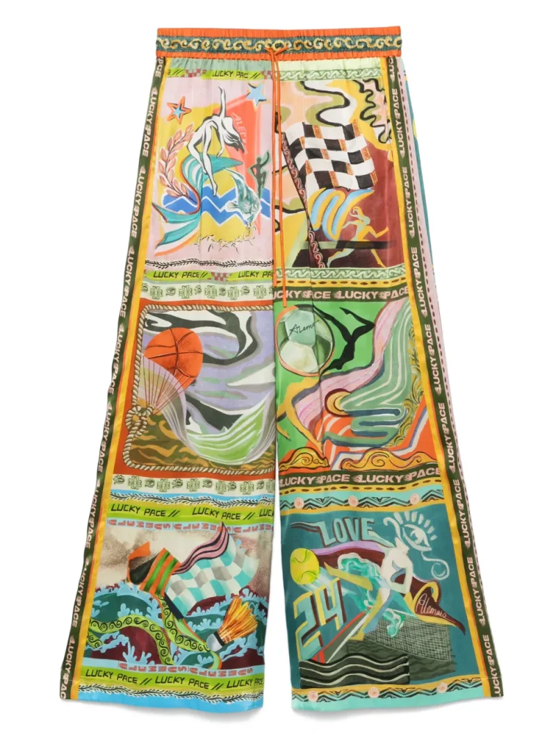 Pantaloni Alemais Lucky Pace verde