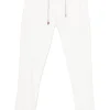 Pantaloni Eleventy Tapered alb