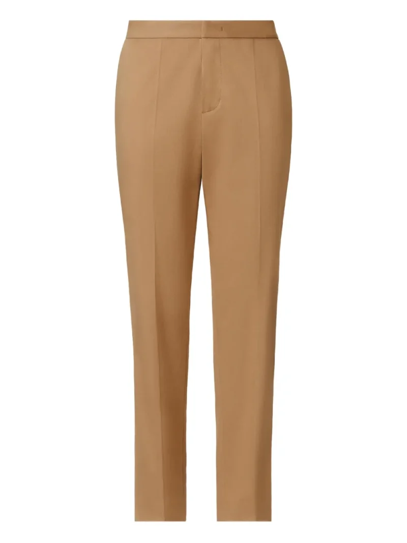 Pantaloni Fabiana Filippi Pleated-Front bej