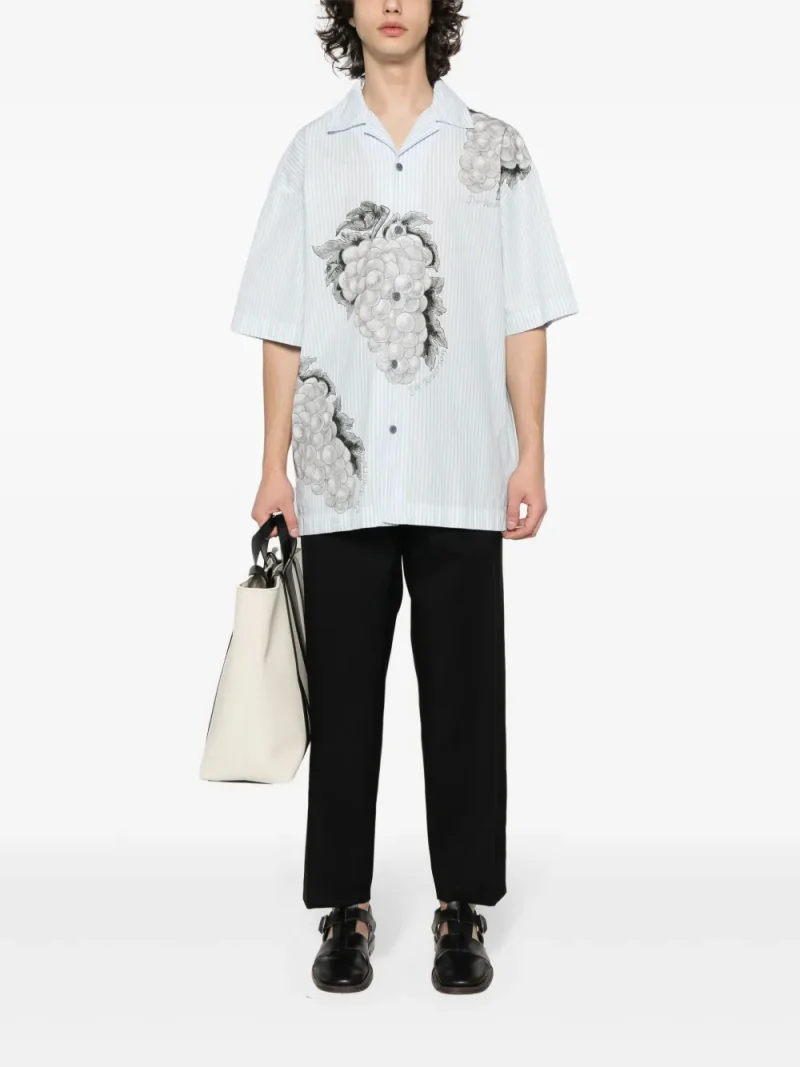 Alternative view of Pantaloni Jil Sander elasticated-waist negru