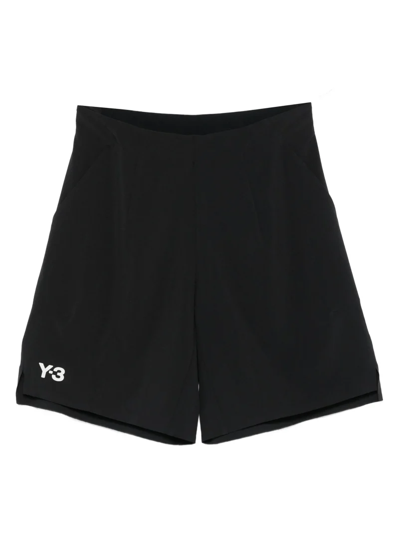 Pantaloni scurti Y-3 logo negru