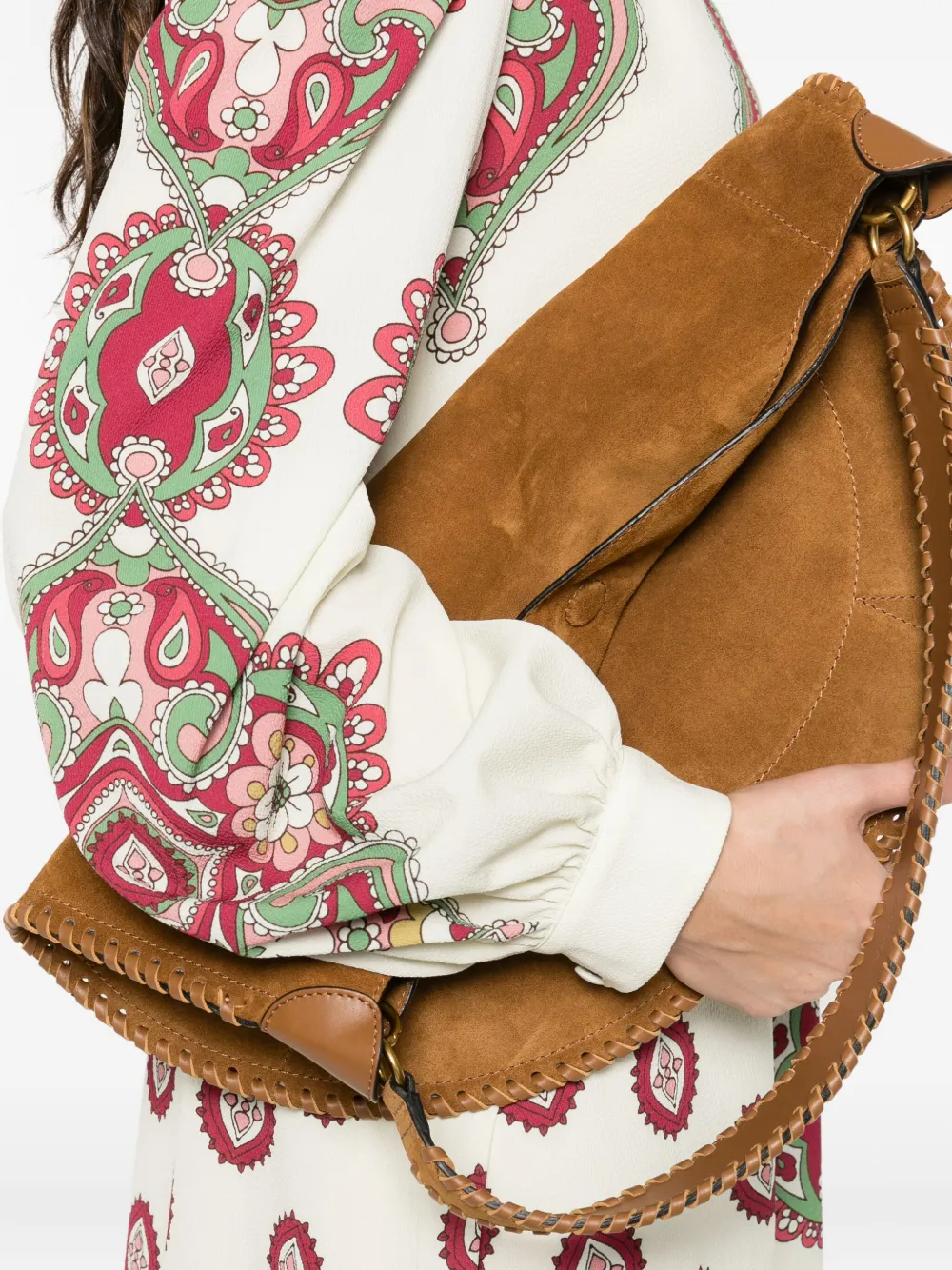 Rochie ETRO Paisley-Print Long-Sleeve multicolor - imagine 4