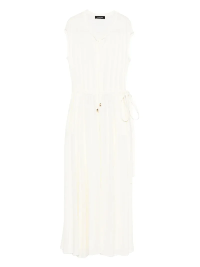 Rochie maxi Fabiana Filippi Sleeveless bej
