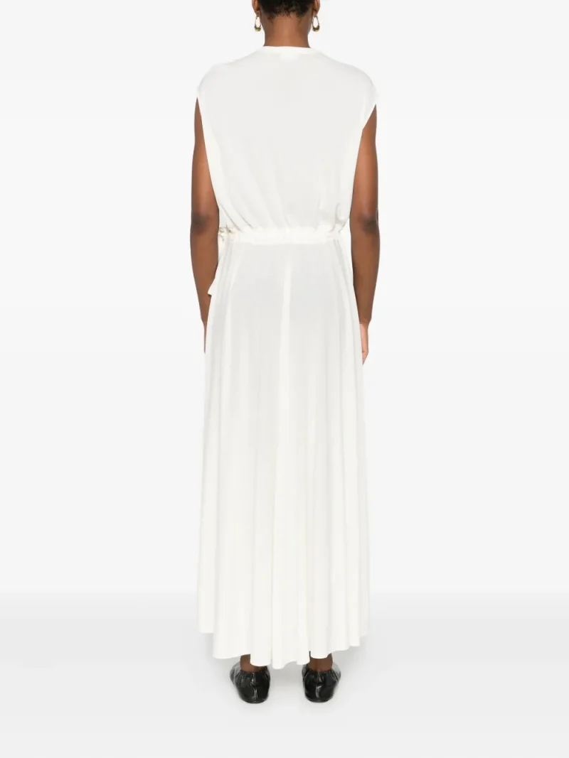 Alternative view of Rochie maxi Fabiana Filippi Sleeveless bej