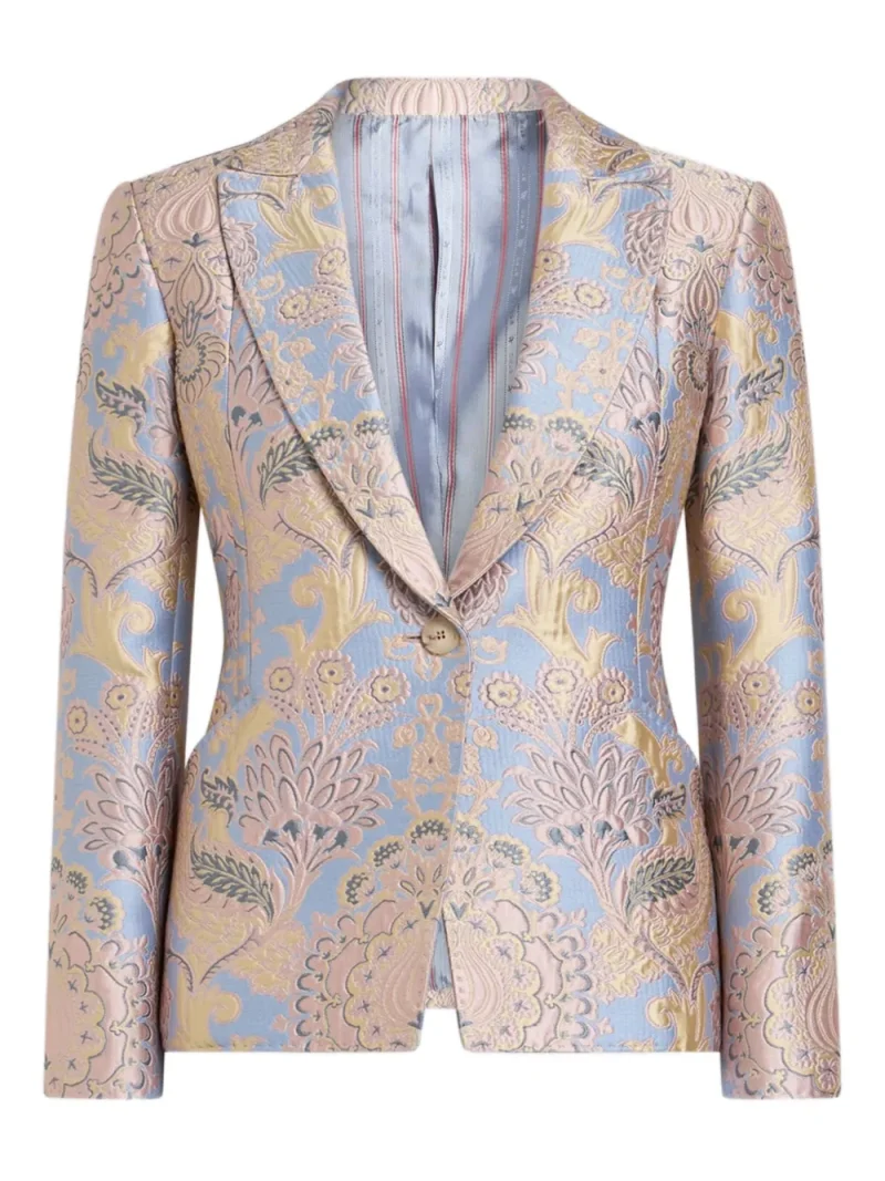 Sacou ETRO Floral-Jacquard multicolor
