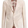 Sacou ETRO  Herringbone-Pattern bej