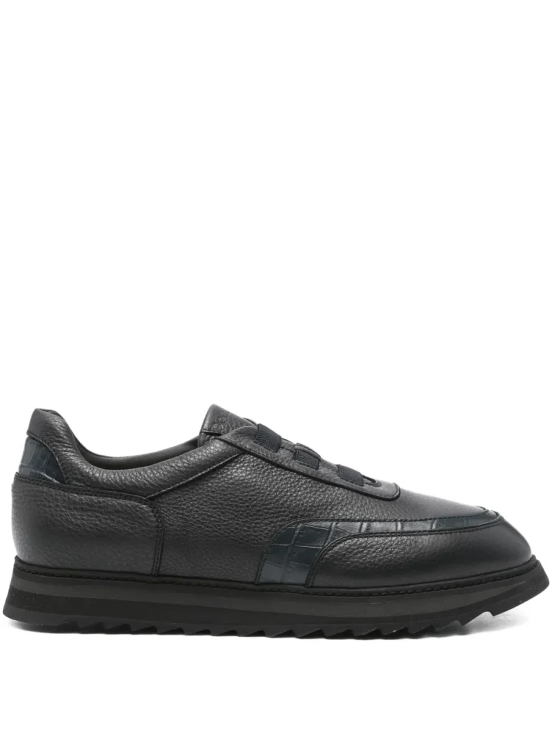 Sneakers Doucal's Rodrigo Textured negru