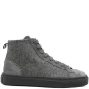 Sneakers Doucal's Suede Lace-Up gri