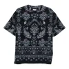 Tricou Etro Paisley-Print albastru