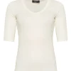 Tricou Fabiana Filippi Cotton bej