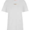 Tricou Marni logo-embellished alb