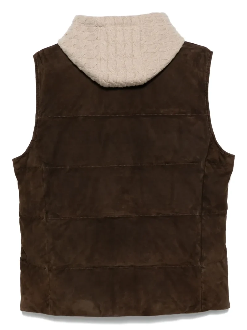 Alternative view of Vesta Eleventy Suede Quilted maro