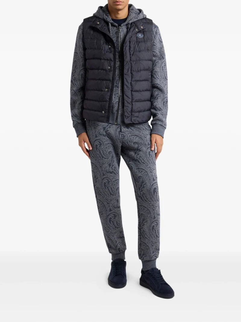 Alternative view of Vesta ETRO paisley-pattern negru