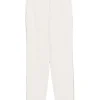 Pantaloni Peserico Elastic-Waistband Side-Stripe bej