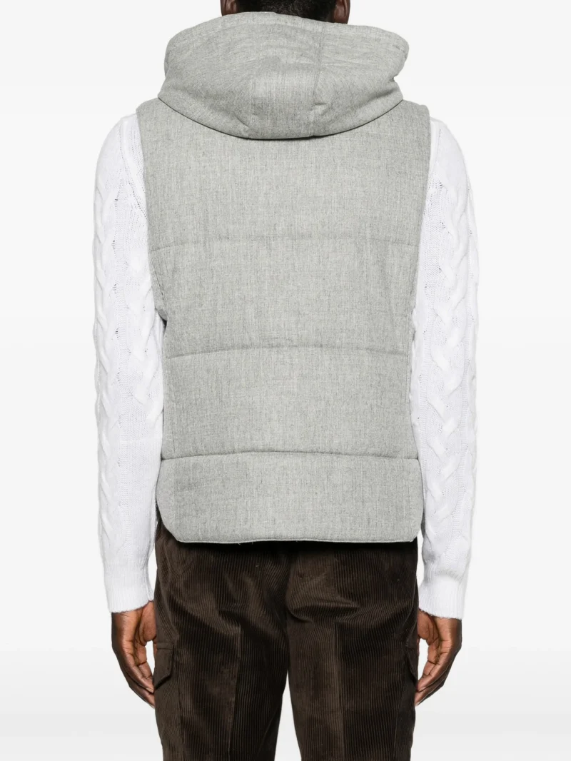 Alternative view of Vesta Gran Sasso Quilted Hooded gri