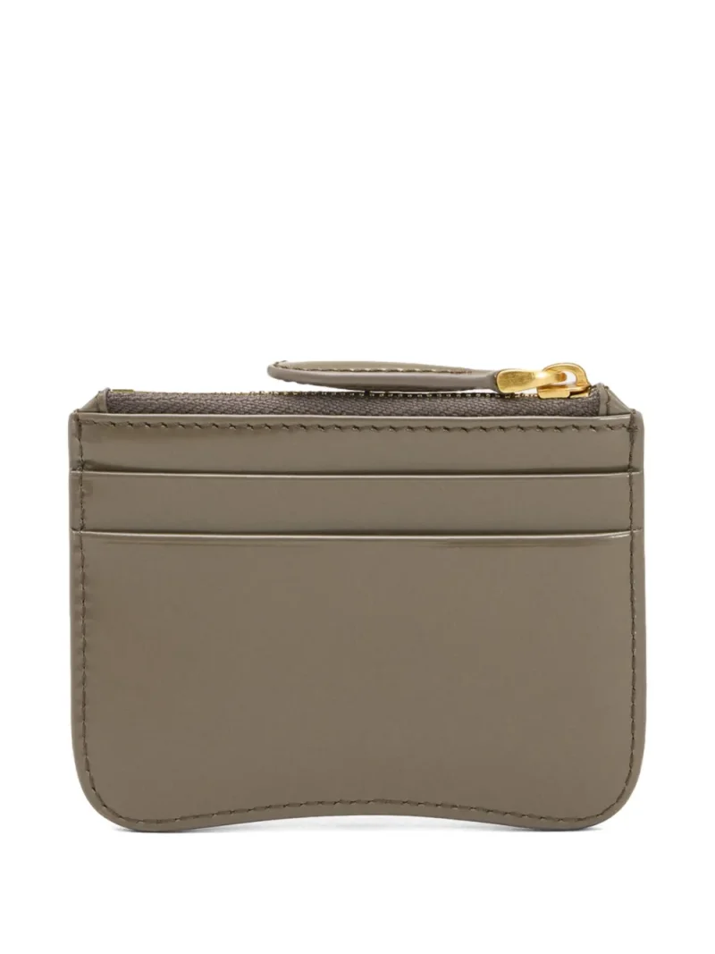 Alternative view of Portcard Paris leather Ami Paris khaki