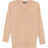 Pulover Lorena Antoniazzi V-neck bej
