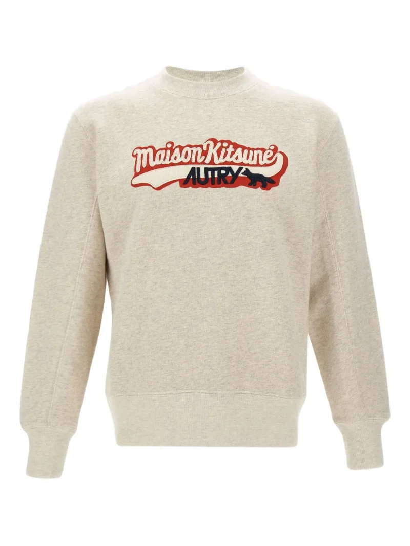 Bluza AUTRY x Maison Kitsune Applique gri