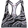Bustiera PUCCI racer-neck multicolor