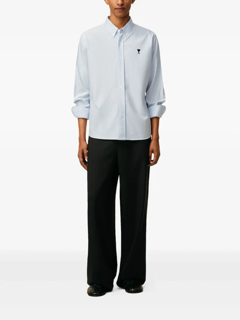 Alternative view of Camasa AMI Paris Ami de Coeur albastru