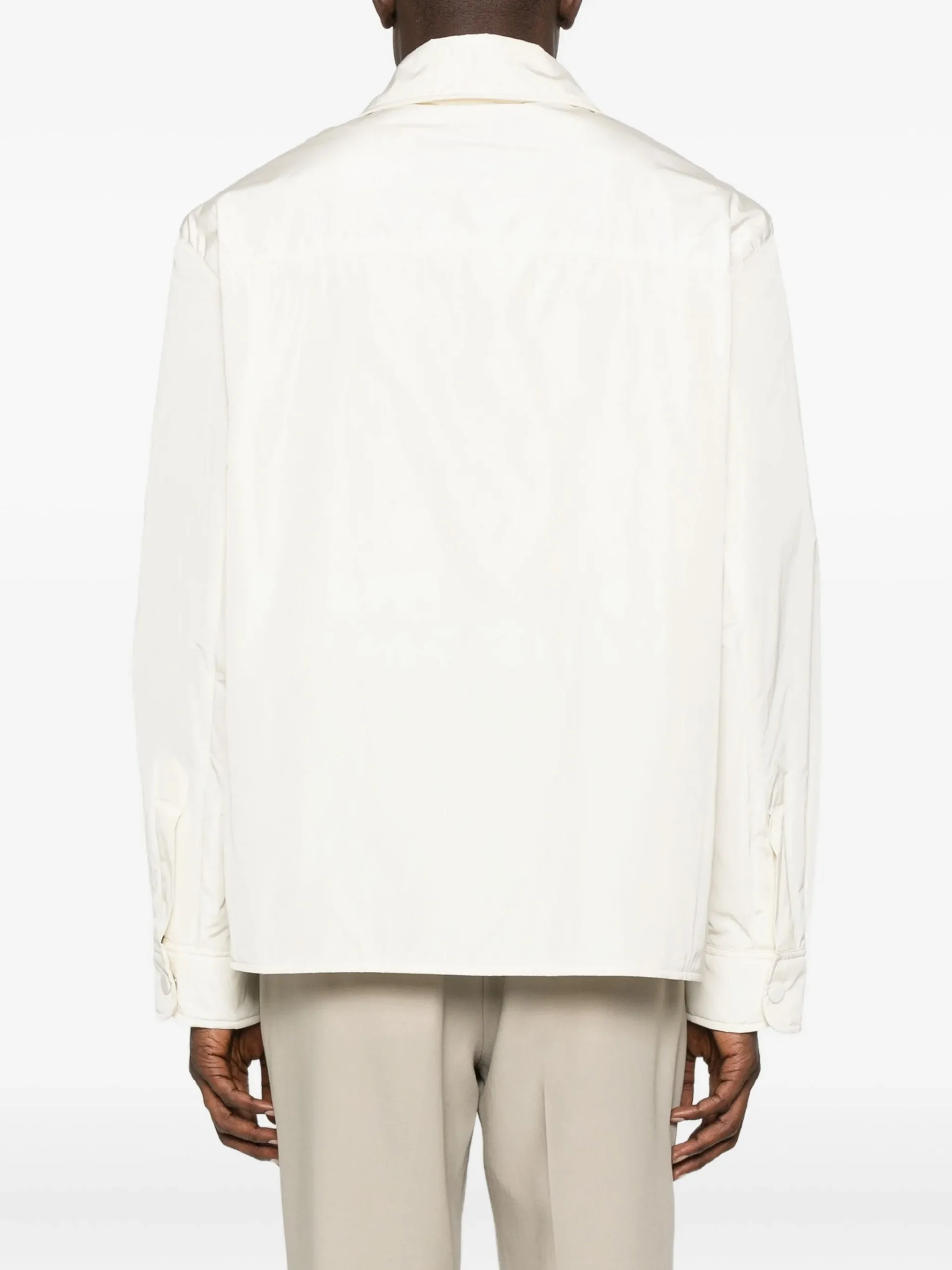 Camasa AMI Paris button-down alb - imagine 4