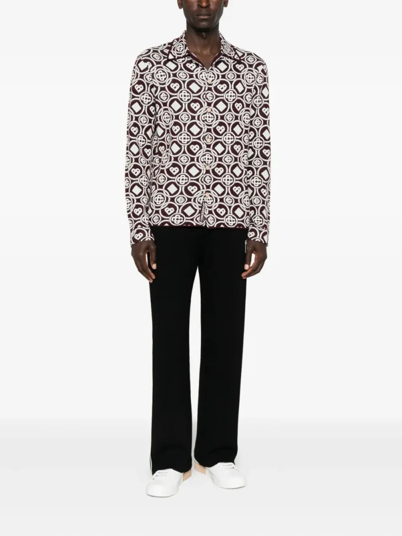 Alternative view of Camasa Casablanca monogram button multicolor