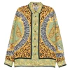 Camasa Versace mix-print multicolor