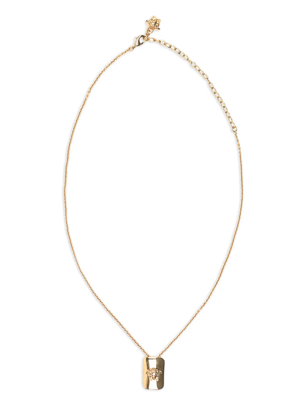 Colier Versace Medusa-plaque argintiu - imagine 2