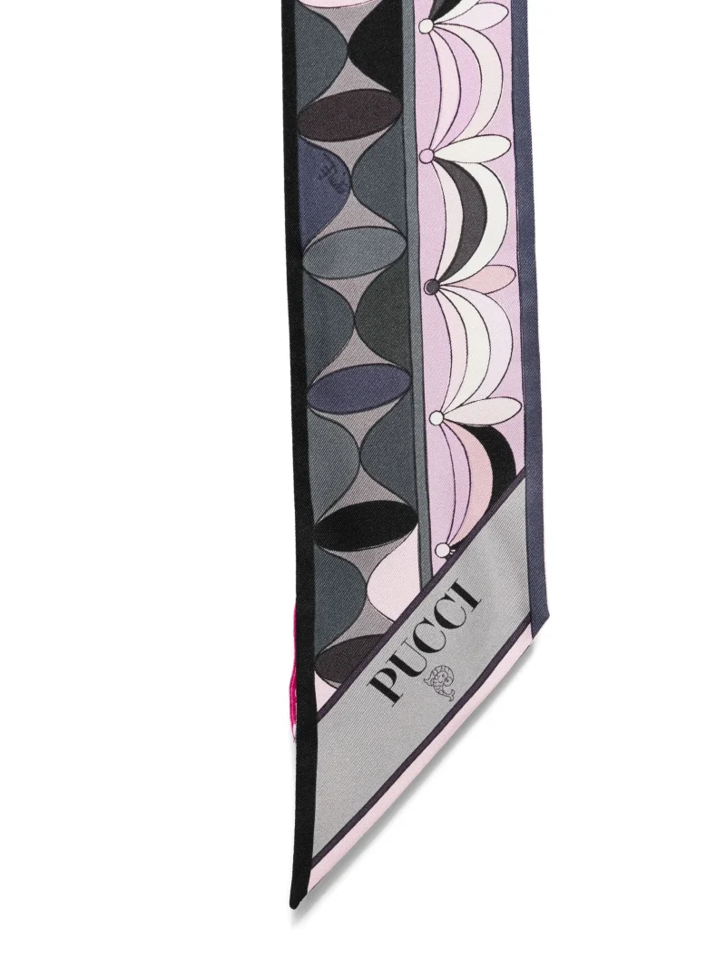 Alternative view of Esarfa PUCCI printed silk multicolor