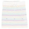Fusta Casablanca striped embellished multicolor