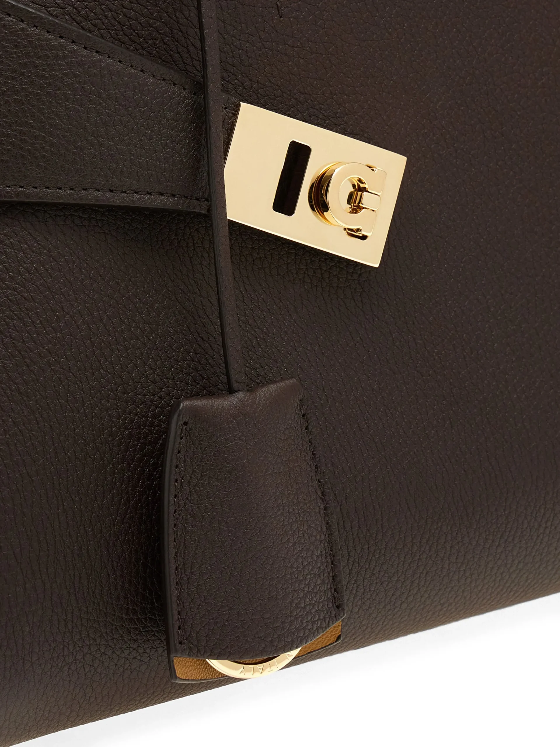 Geanta Ferragamo Hug tote maro - imagine 5