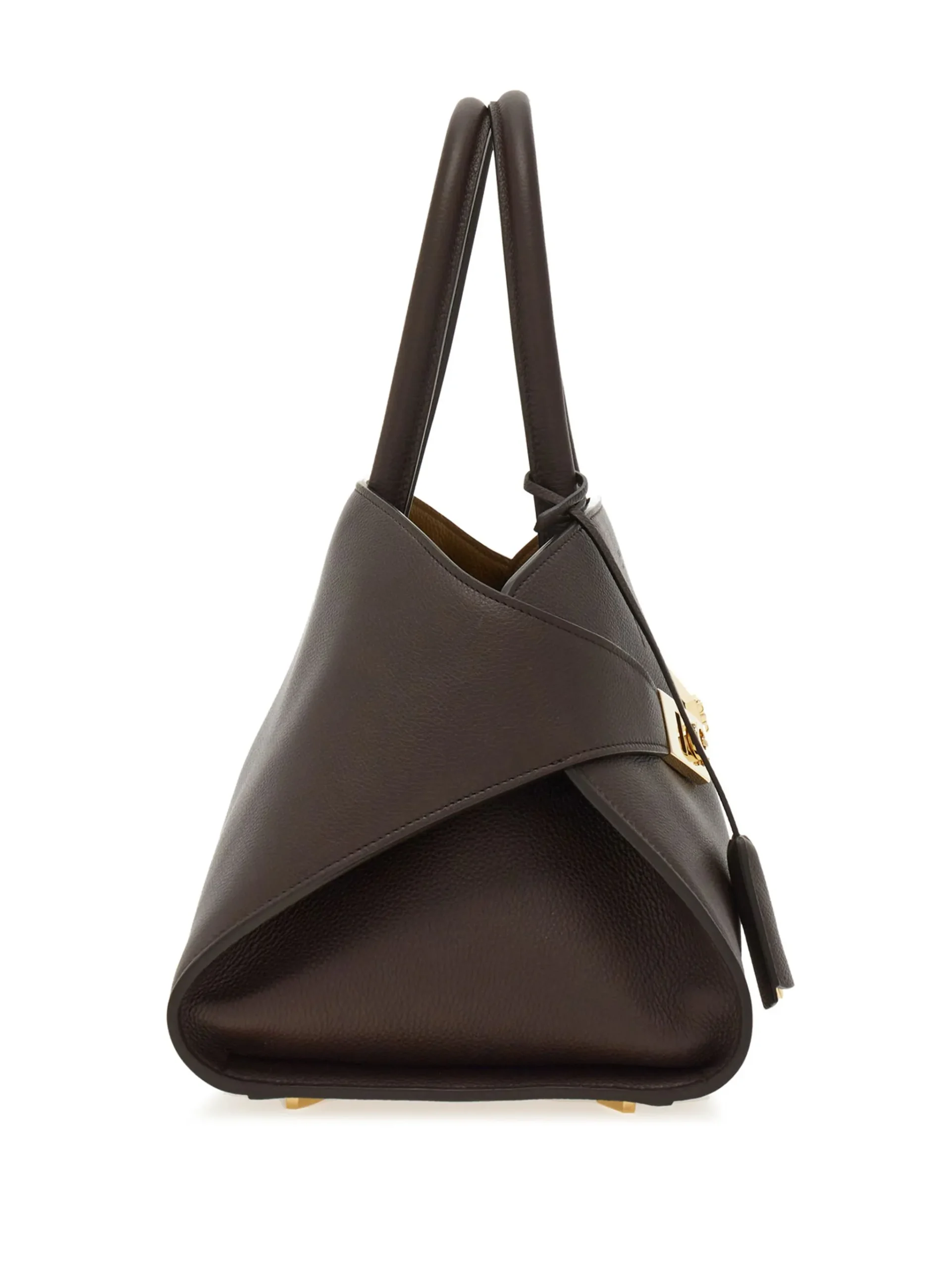 Geanta Ferragamo Hug tote maro - imagine 3