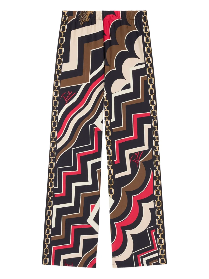 Pantaloni PUCCI istrice-print multicolor