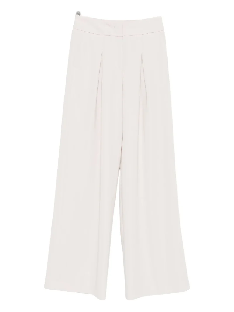 Pantaloni Peserico pleated-front bej