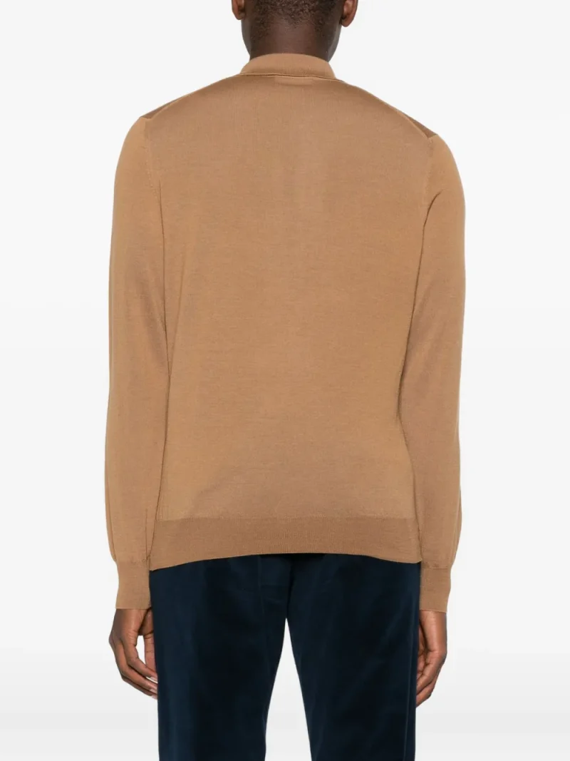 Alternative view of Pulover Gran Sasso Half-Zip Polo maro