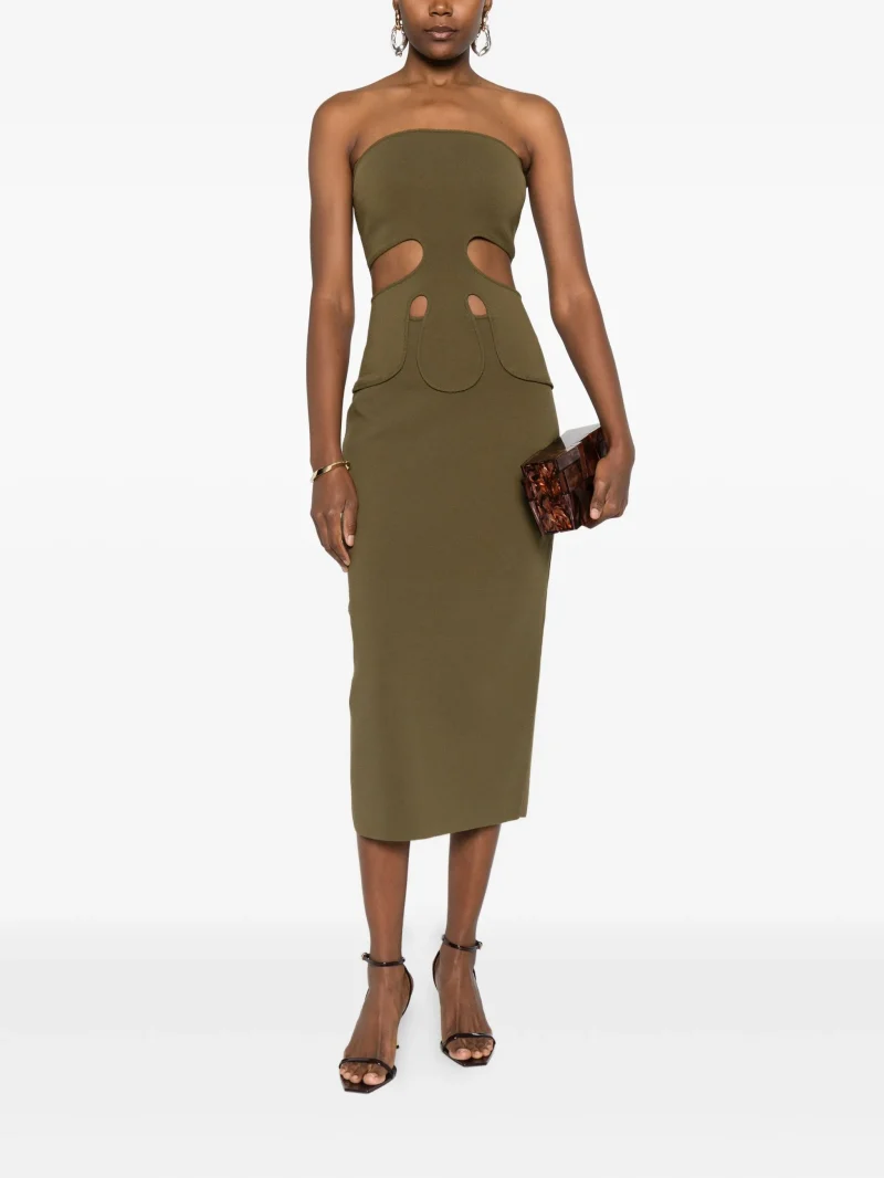 Alternative view of Rochie midi Cult Gaia Sleeveless verde