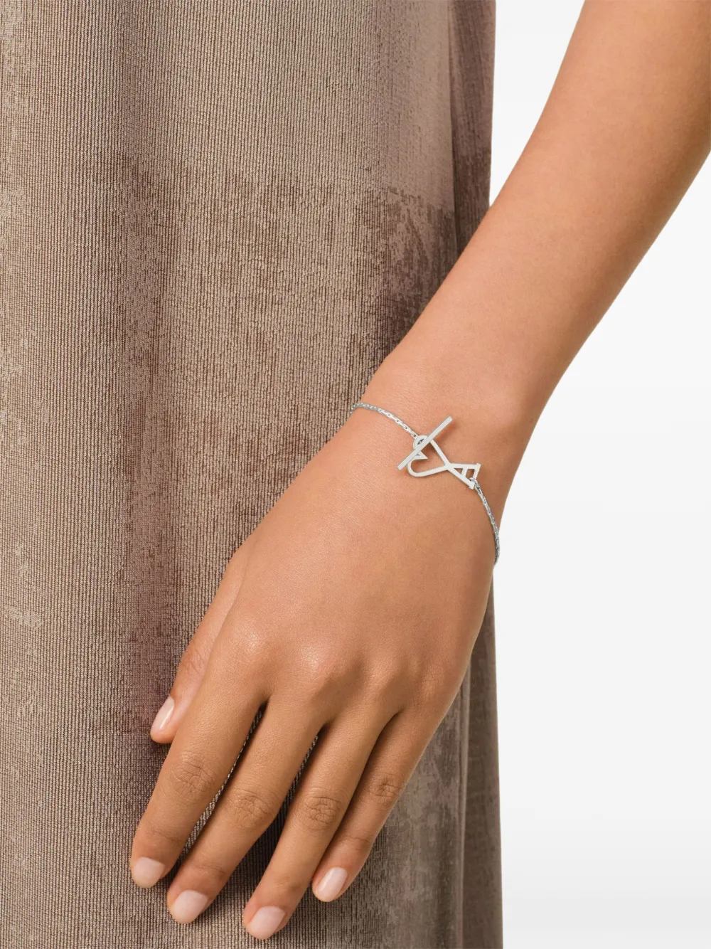 Bratara AMI Paris Ami de Coeur argintiu - imagine 3